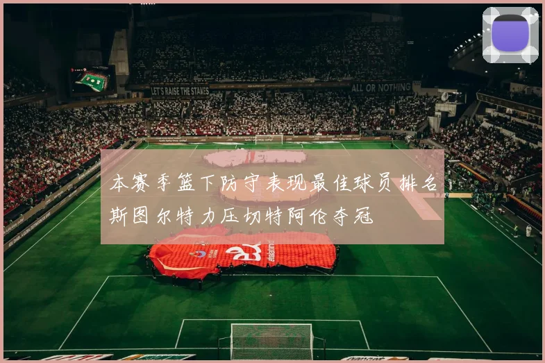 本赛季篮下防守表现最佳球员排名斯图尔特力压切特阿伦夺冠
