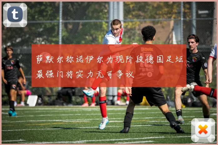 萨默尔称诺伊尔为现阶段德国足坛最强门将实力无可争议